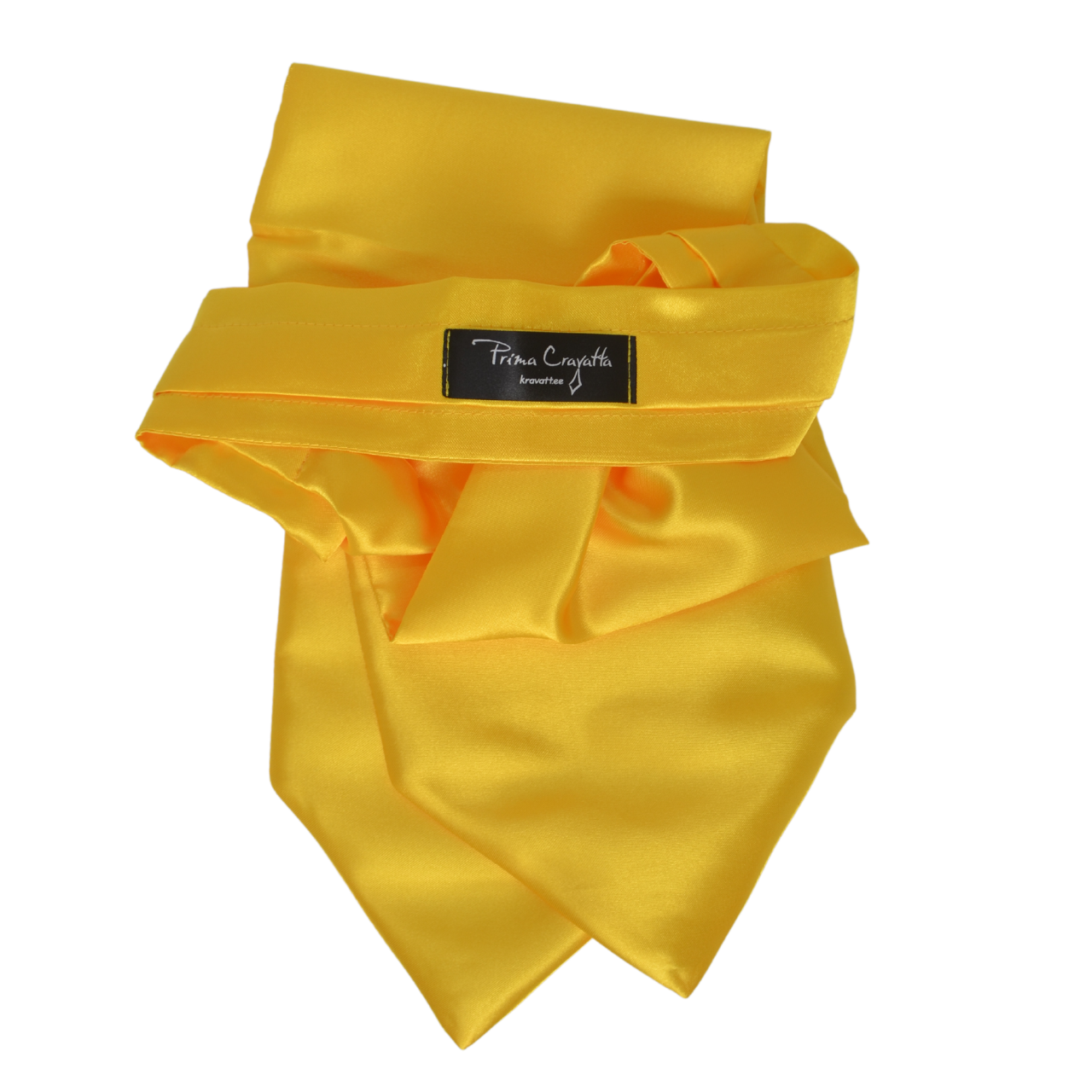 Prima Cravatta klassikaline pikk Soft sarja kuuluv erkkollane meeste kravatt David Barrie