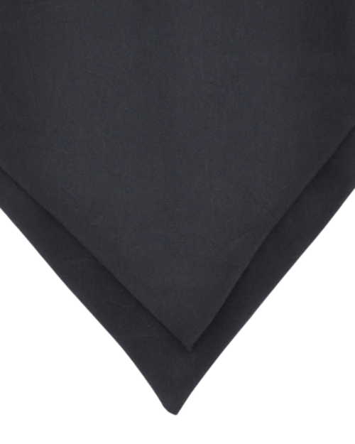 Prima Cravatta klassikaline pikk Soft sarja kuuluv must täissiidist meeste kravatt Mortimer Trap